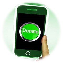 Donate by phone image